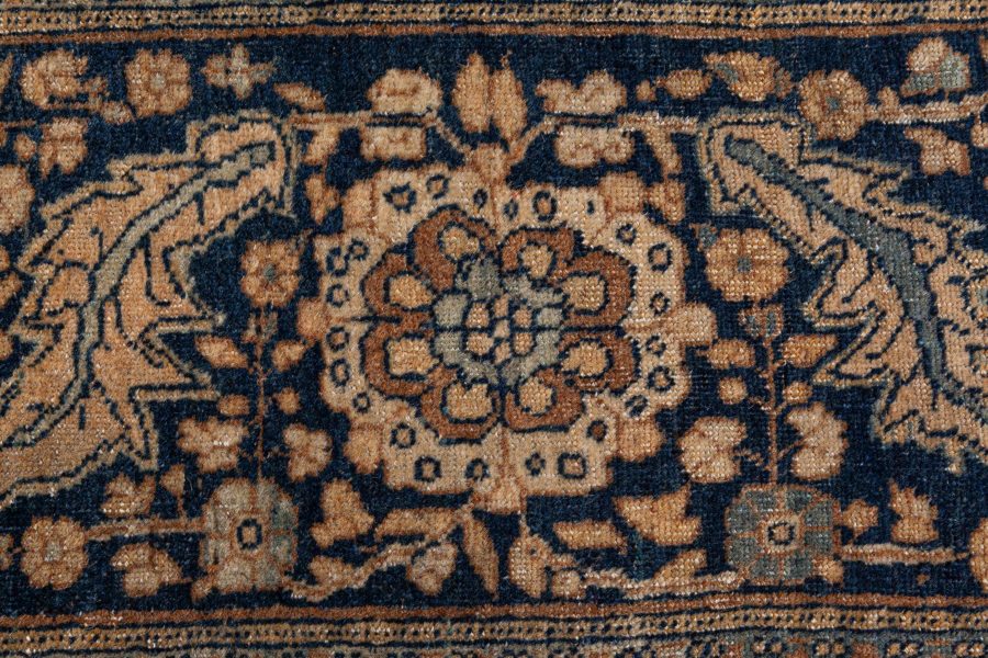 Authentic 19th Century Persian Tabriz Handmade Wool Carpet BB8588