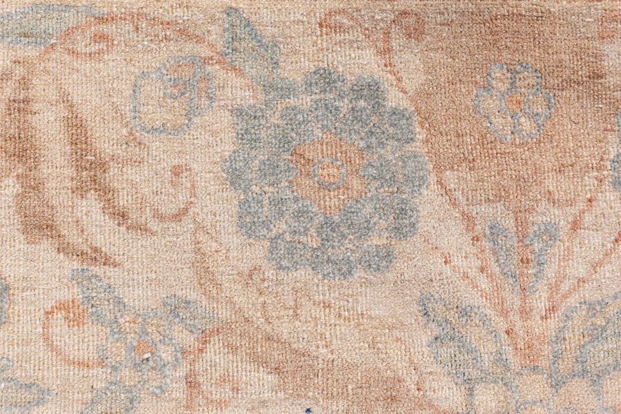 Fine Antique Persian Tabriz Handmade Wool Rug BB8591