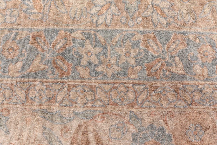 Fine Antique Persian Tabriz Handmade Wool Rug BB8591