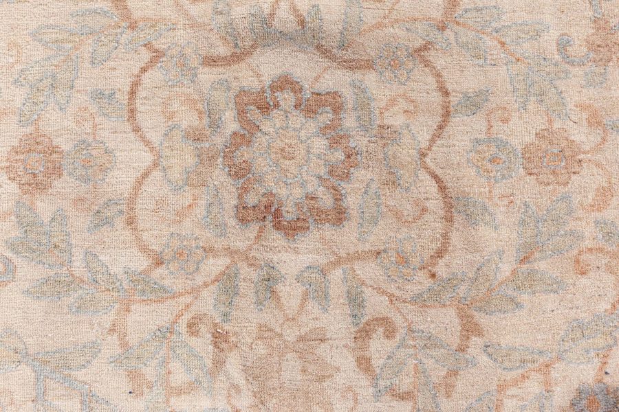Fine Antique Persian Tabriz Handmade Wool Rug BB8591