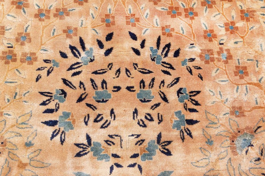 One-of-a-kind Oversized Antique North Indian Handmade Wool Rug BB8593