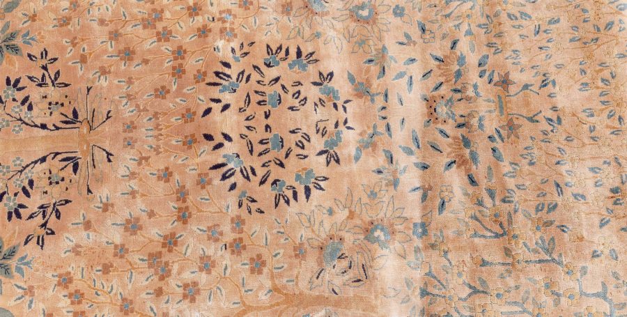 One-of-a-kind Oversized Antique North Indian Handmade Wool Rug BB8593