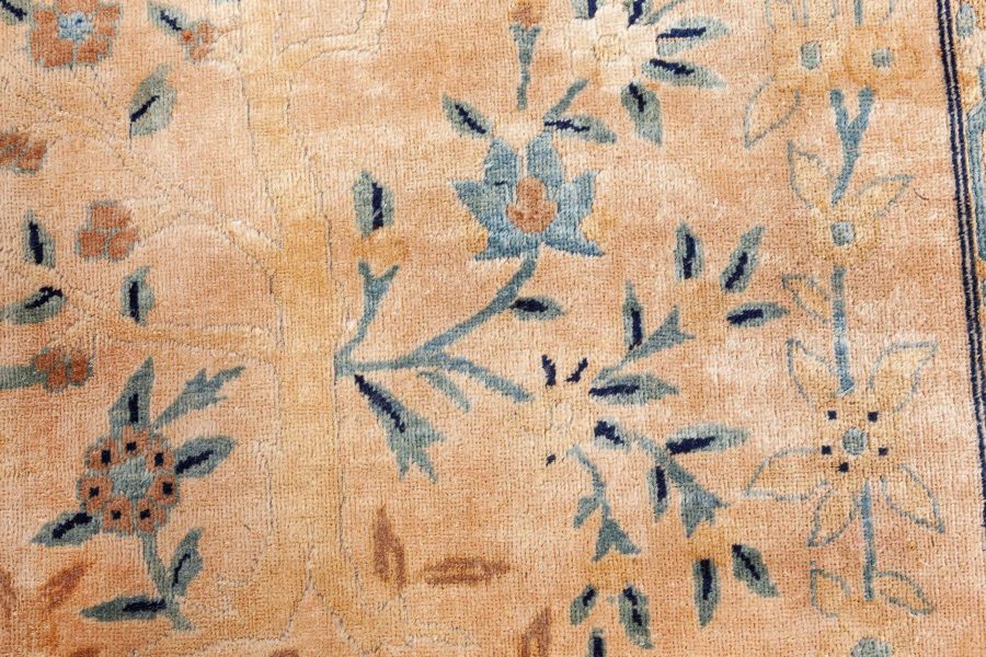 One-of-a-kind Oversized Antique North Indian Handmade Wool Rug BB8593