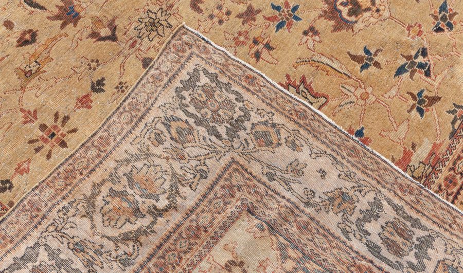 Authentic Persian Sultanabad Handmade Wool Rug BB8598