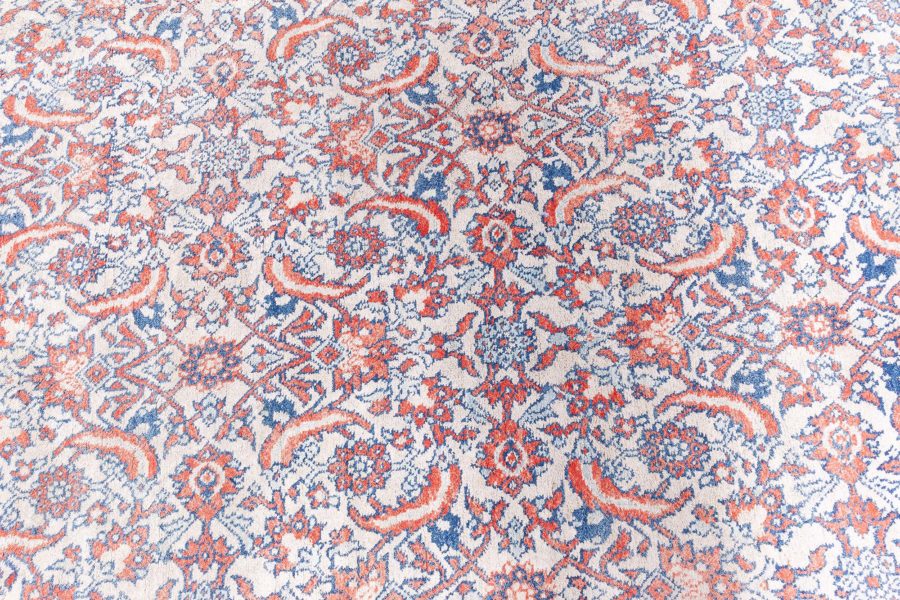 Fine Antique Indian Agra Handmade Wool Carpet BB8600