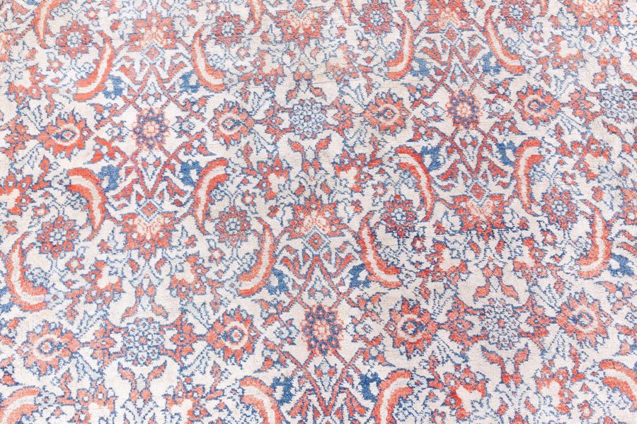 Fine Antique Indian Agra Handmade Wool Carpet BB8600