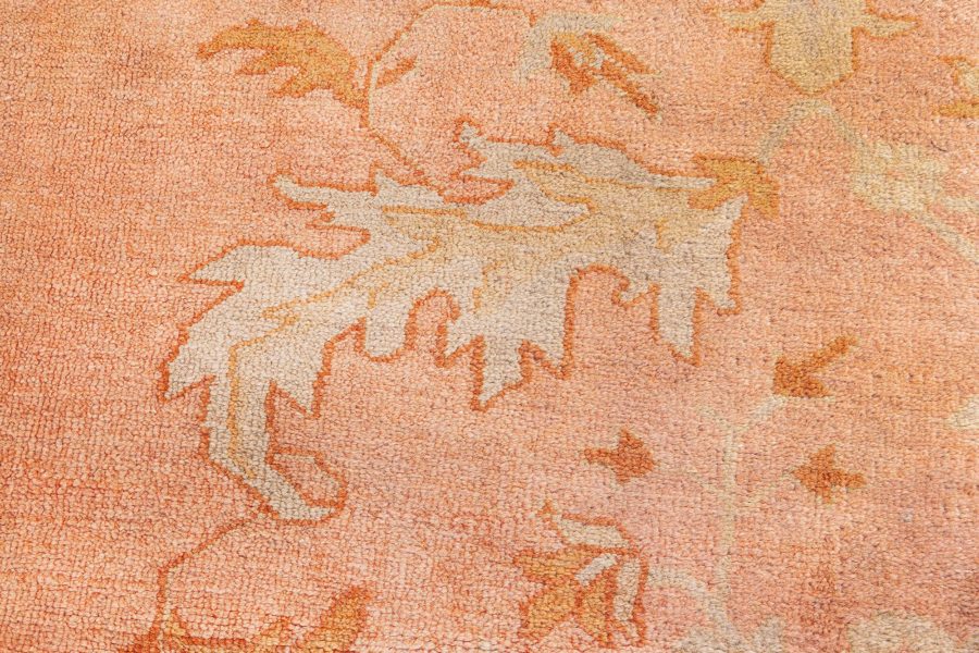 Oversized Antique Turkish Oushak Rug BB8601