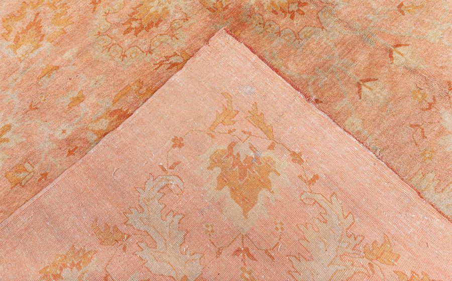Oversized Antique Turkish Oushak Rug BB8601