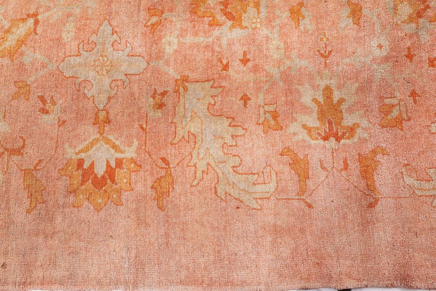 Oversized Antique Turkish Oushak Rug BB8601