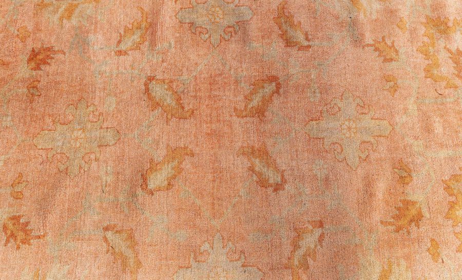 Oversized Antique Turkish Oushak Rug BB8601
