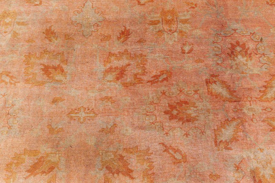 Oversized Antique Turkish Oushak Rug BB8601