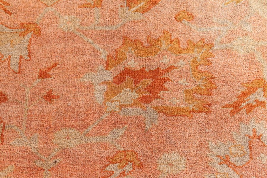 Oversized Antique Turkish Oushak Rug BB8601