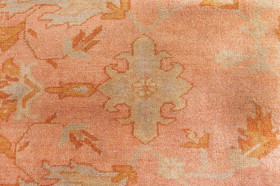Oversized Antique Turkish Oushak Rug BB8601