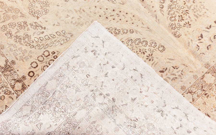 Antique Persian Tabriz Handmade Wool Rug BB8604
