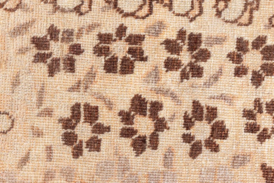 Antique Persian Tabriz Handmade Wool Rug BB8604