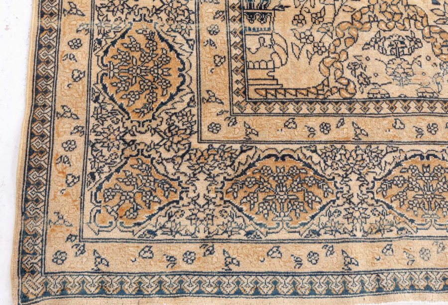 Oversized Vintage Indian Carpet (Size Adjusted) BB8616