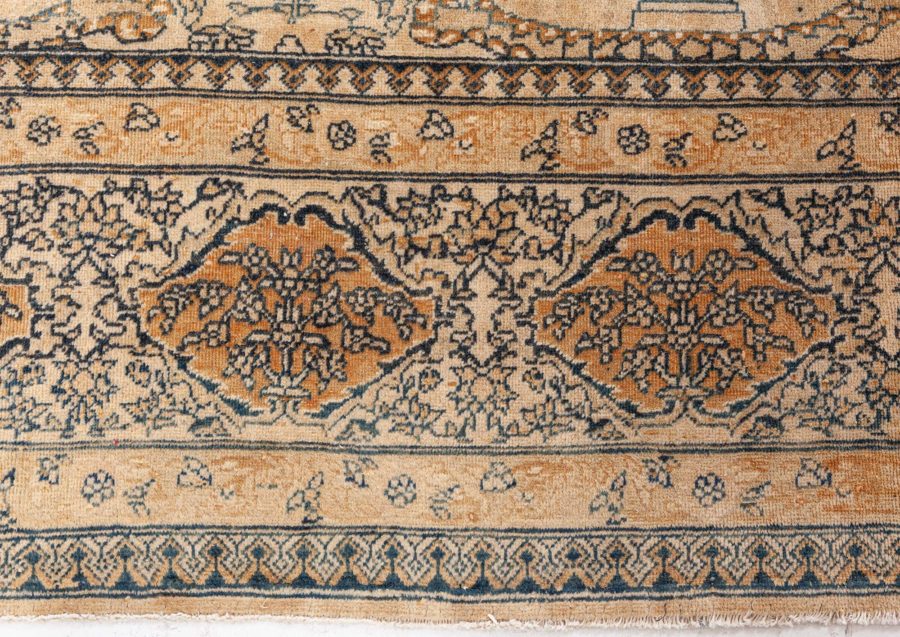 Oversized Vintage Indian Carpet (Size Adjusted) BB8616