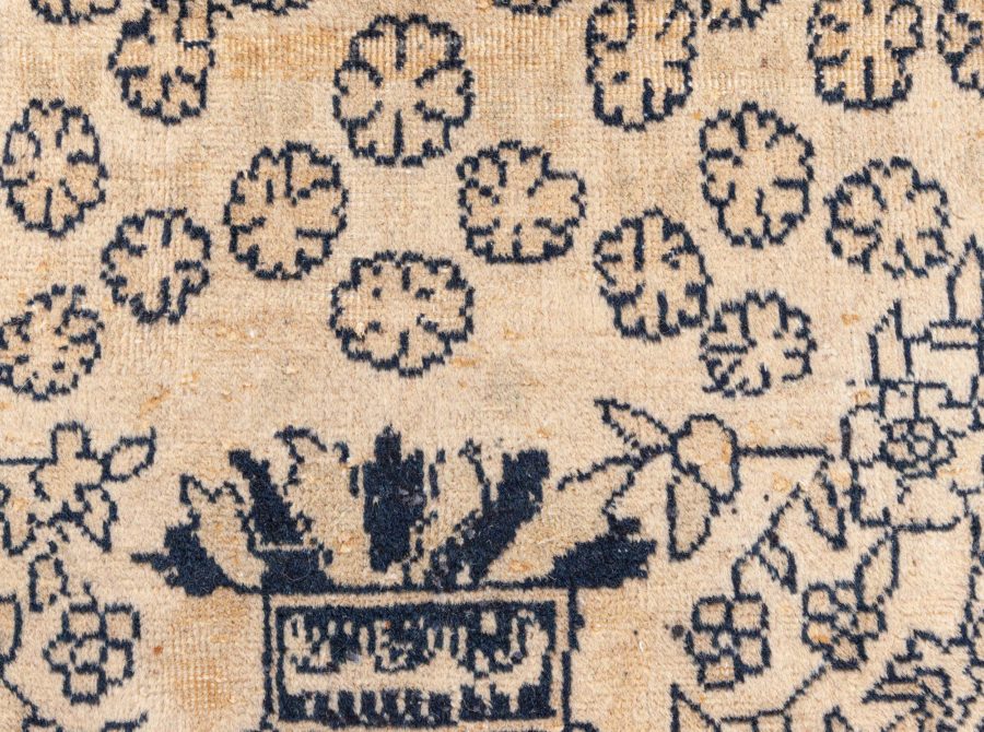 Oversized Vintage Indian Carpet (Size Adjusted) BB8616
