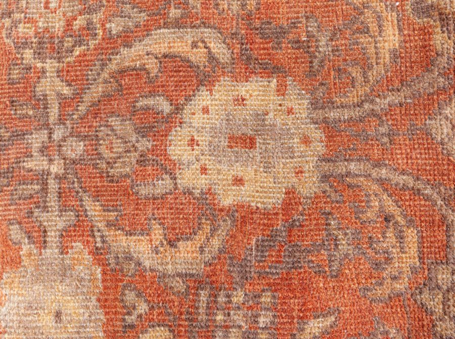 Oversize Antique Persian Sultanabad Handmade Wool Rug (Size Adjusted) BB8620