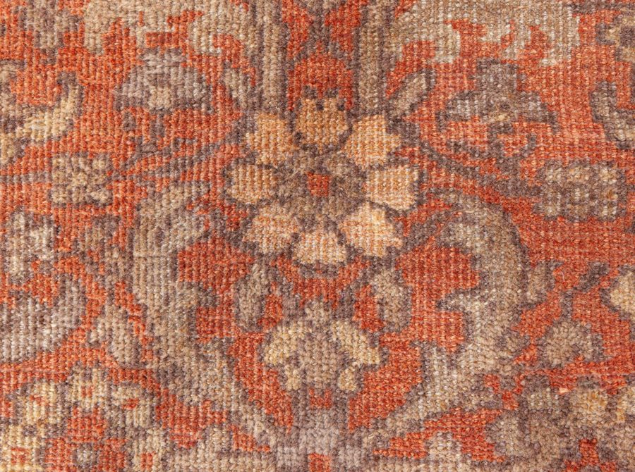 Oversize Antique Persian Sultanabad Handmade Wool Rug (Size Adjusted) BB8620