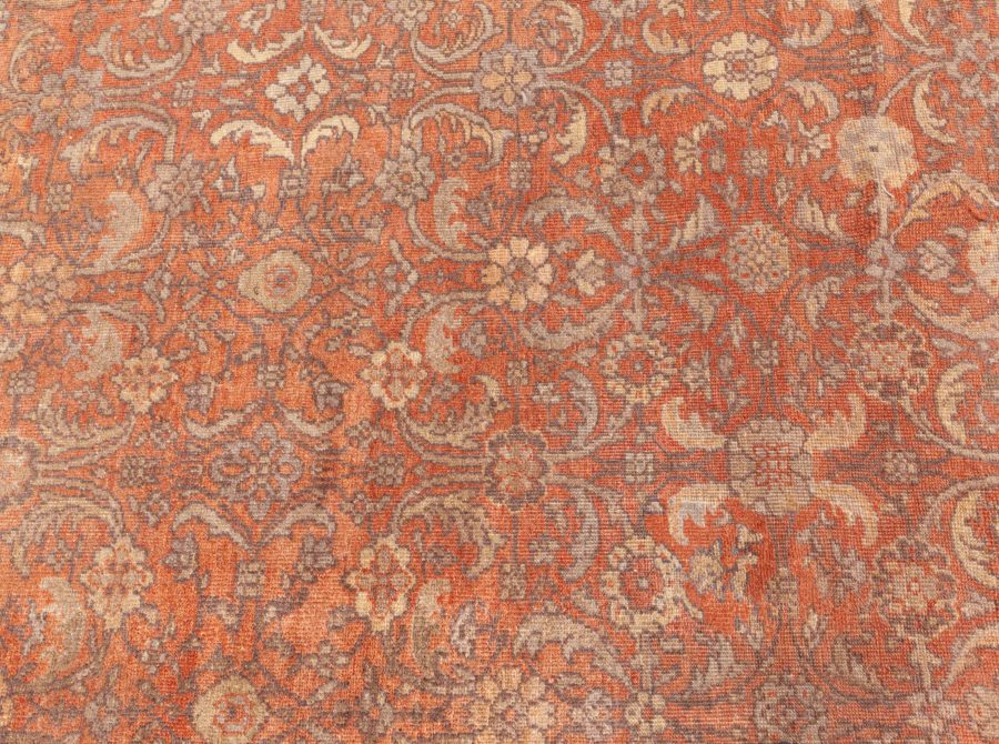 Oversize Antique Persian Sultanabad Handmade Wool Rug (Size Adjusted) BB8620