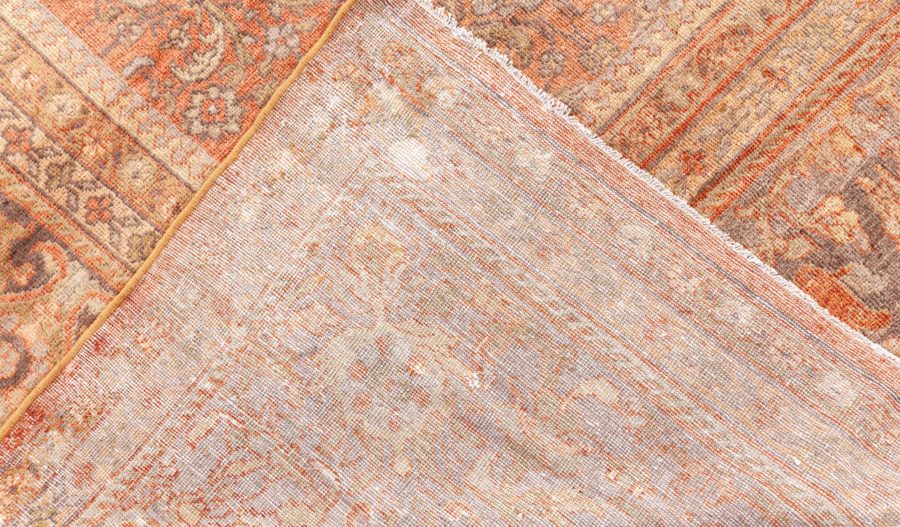 Oversize Antique Persian Sultanabad Handmade Wool Rug (Size Adjusted) BB8620