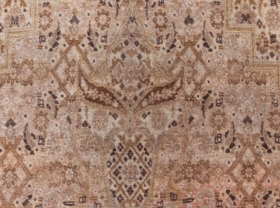Antique Persian Tabriz Handmade Wool Carpet BB8634