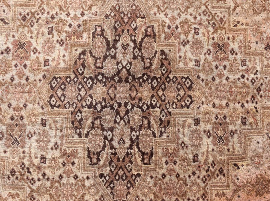 Antique Persian Tabriz Handmade Wool Carpet BB8634