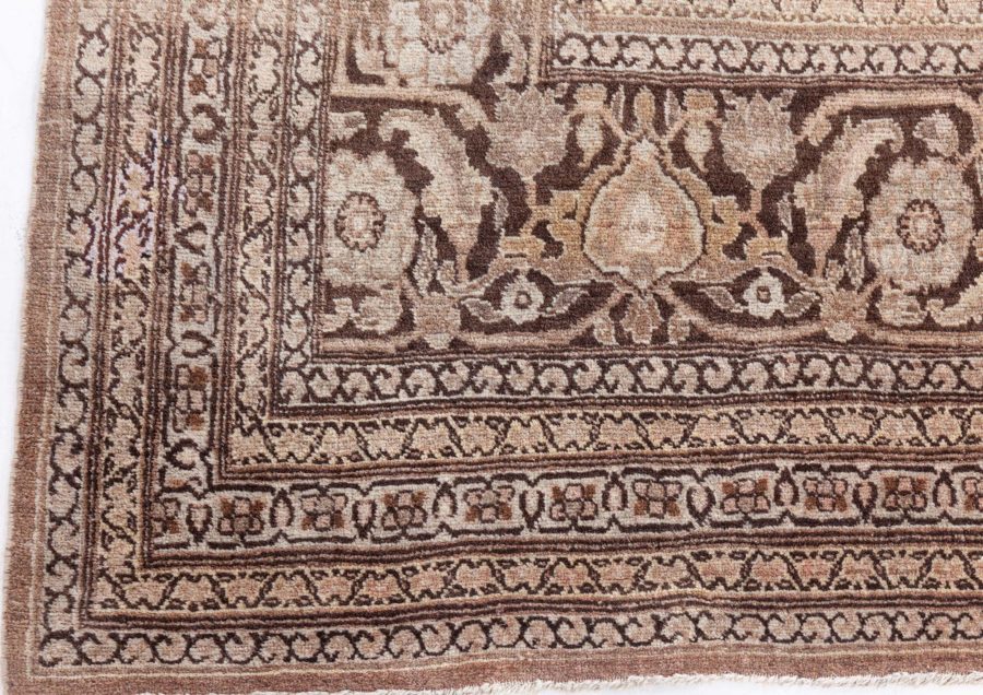 Antique Persian Tabriz Handmade Wool Carpet BB8634