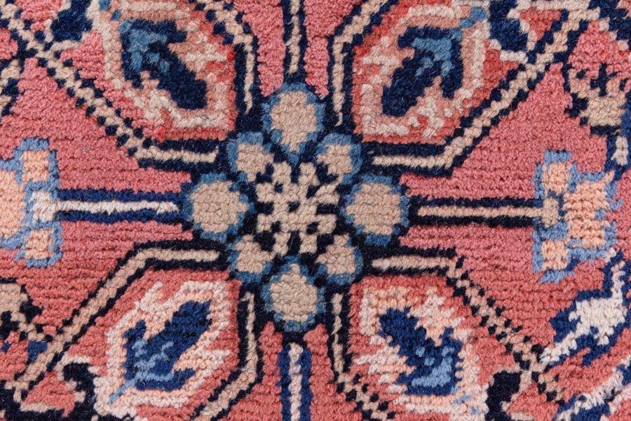19th Century Central Asian Khotan Samarkand Handwoven Wool Carpet BB8694