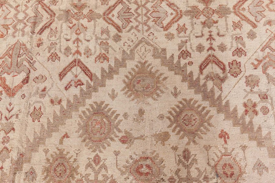 Fine Antique Turkish Oushak Rug BB8695