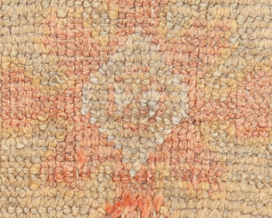 One-of-a-kind Vintage Turkish Oushak Handwoven Wool Rug BB8712