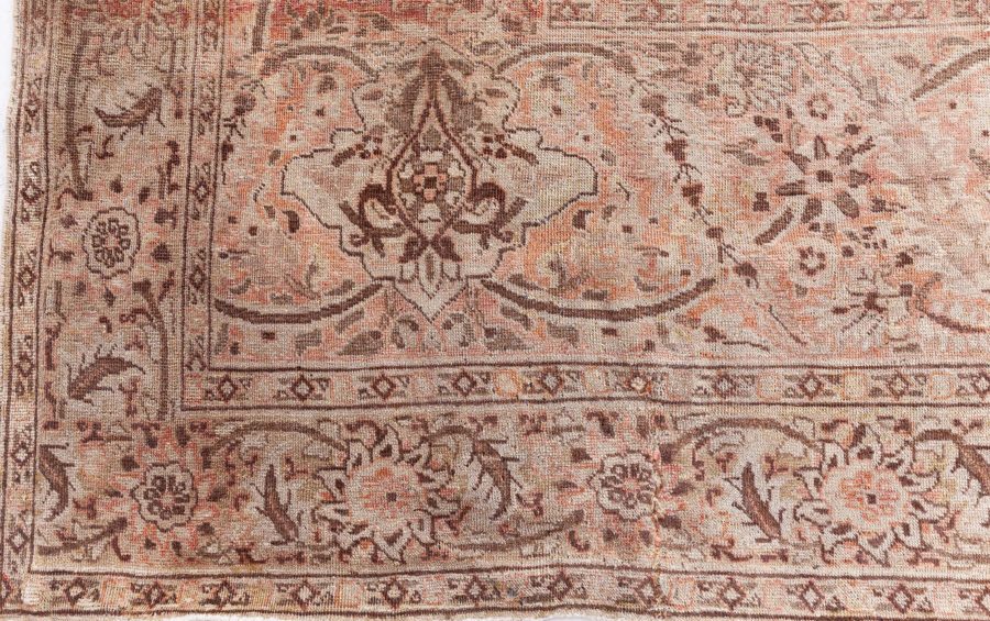 Authentic Persian Tabriz Handmade Wool Carpet BB8736