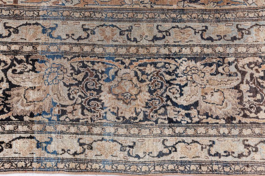 Authentic Persian Khorassan Botanic Handmade Wool Rug BB8737