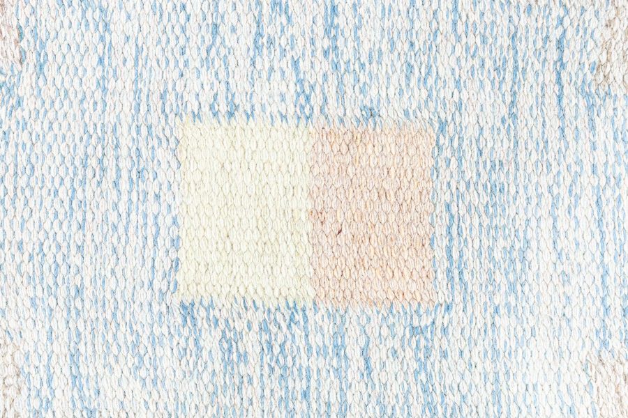 Vintage Swedish Flat-Weave Rug by Kerstin Persson BB8748