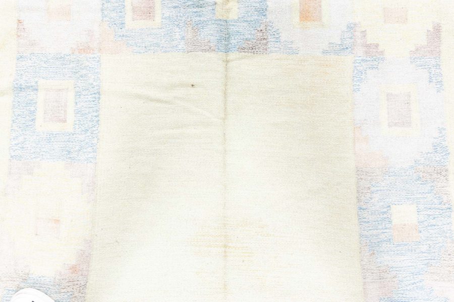 Vintage Swedish Flat-Weave Rug by Kerstin Persson BB8748
