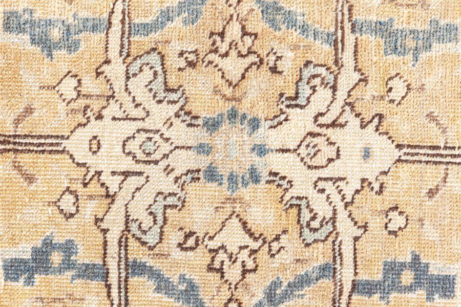 Authentic Persian Tabriz Botanic Handwoven Wool Rug BB8764