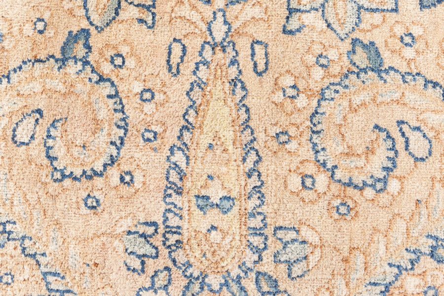 Antique Persian Kirman Camel Handmade Wool Rug BB8771
