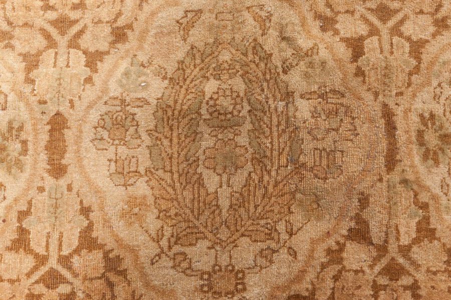 Fine Antique Indian Amritsar Handmade Wool Rug BB8772