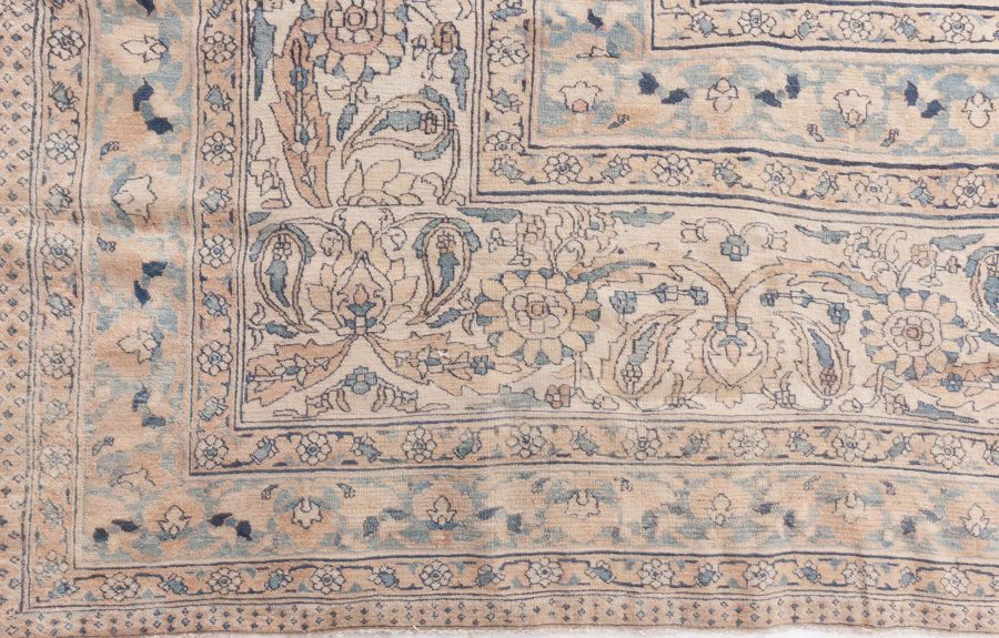 Extra Large Authentic Persian Meshad Handmade Wool Rug BB8773