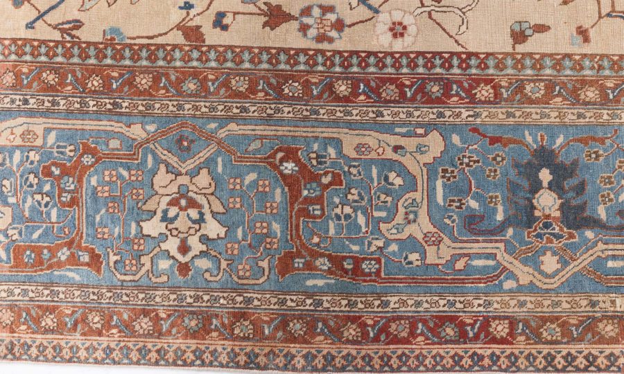 One-of-a-Kind Extra Large Antique Persian Tabriz Handmade Rug BB8774