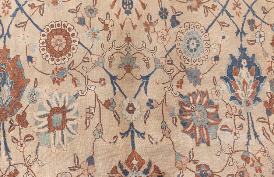 One-of-a-Kind Extra Large Antique Persian Tabriz Handmade Rug BB8774