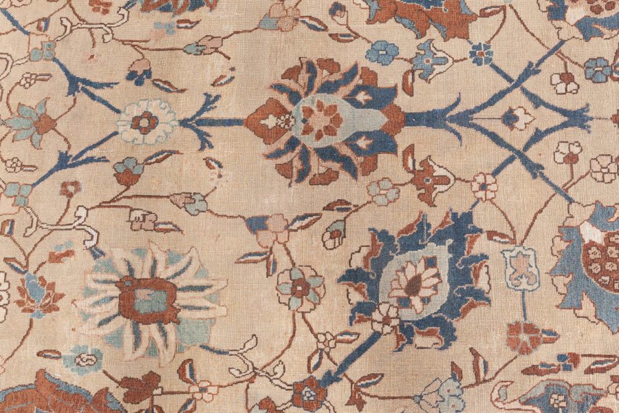 One-of-a-Kind Extra Large Antique Persian Tabriz Handmade Rug BB8774