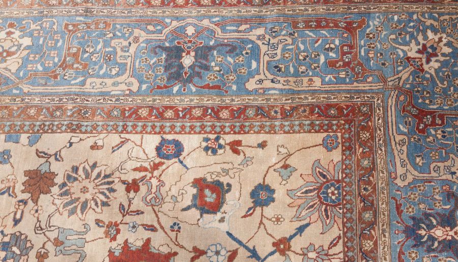 One-of-a-Kind Extra Large Antique Persian Tabriz Handmade Rug BB8774