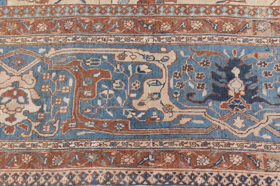 One-of-a-Kind Extra Large Antique Persian Tabriz Handmade Rug BB8774