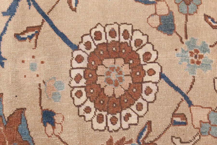 One-of-a-Kind Extra Large Antique Persian Tabriz Handmade Rug BB8774