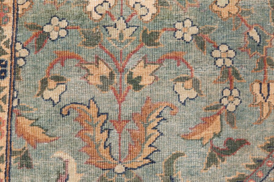 Authentic Indian Botanic Handmade wool Rug BB8778
