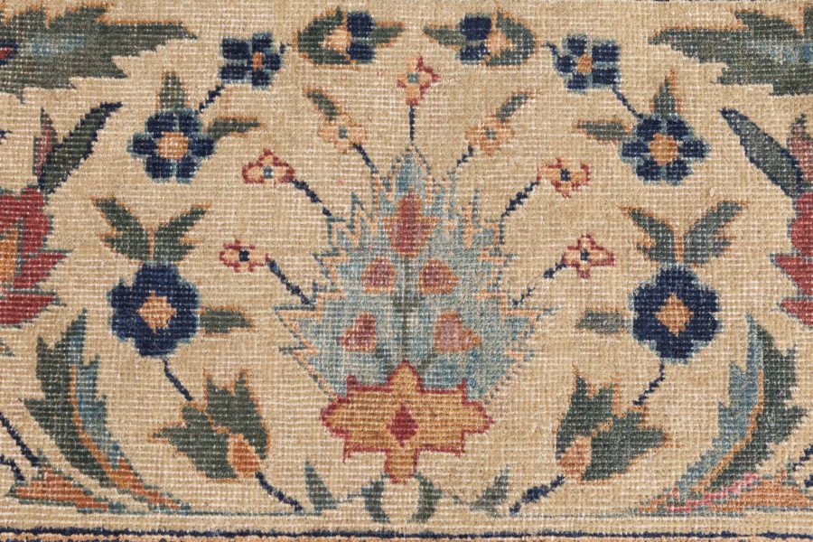 Authentic Indian Botanic Handmade wool Rug BB8778