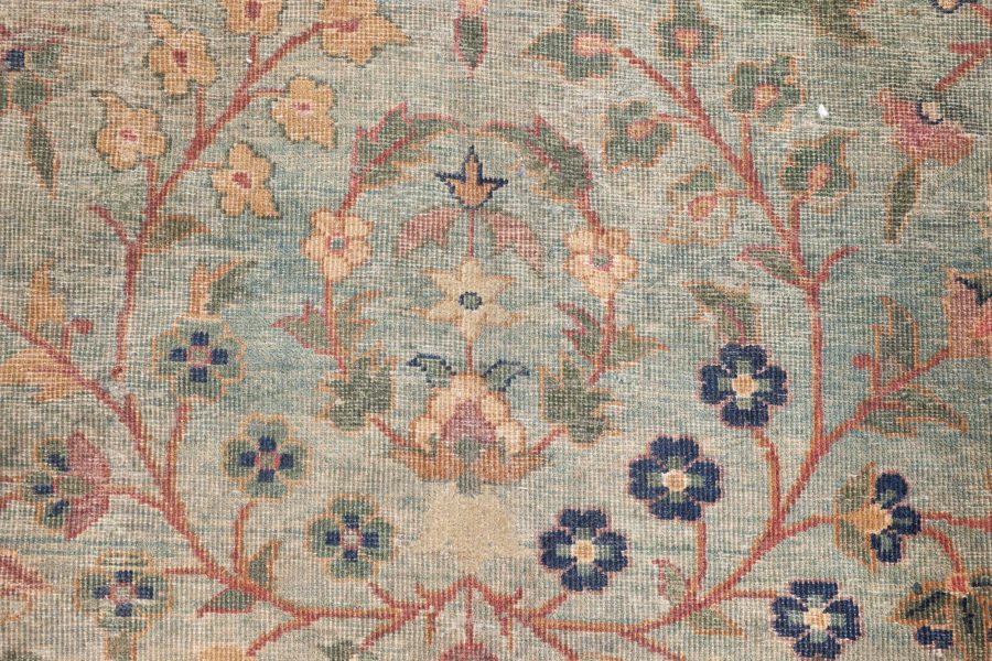 Authentic Indian Botanic Handmade wool Rug BB8778