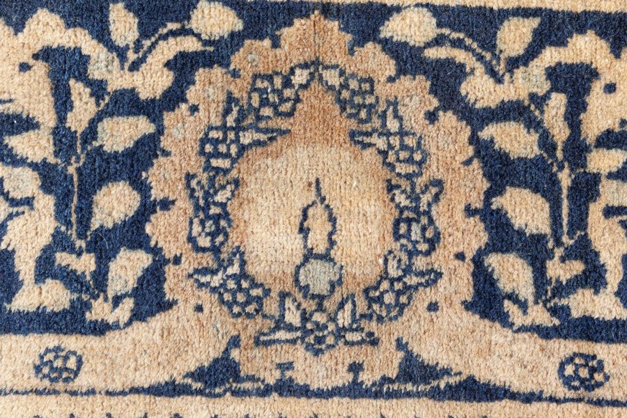 Authentic 19th Century Persian Tabriz Handmade Wool Rug BB8779